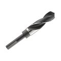 Drill America 53/64" Reduced Shank HSS Drill Bit 1/2" Shank 3-Flat Shank, Flute Length: 3" D/A3F53/64